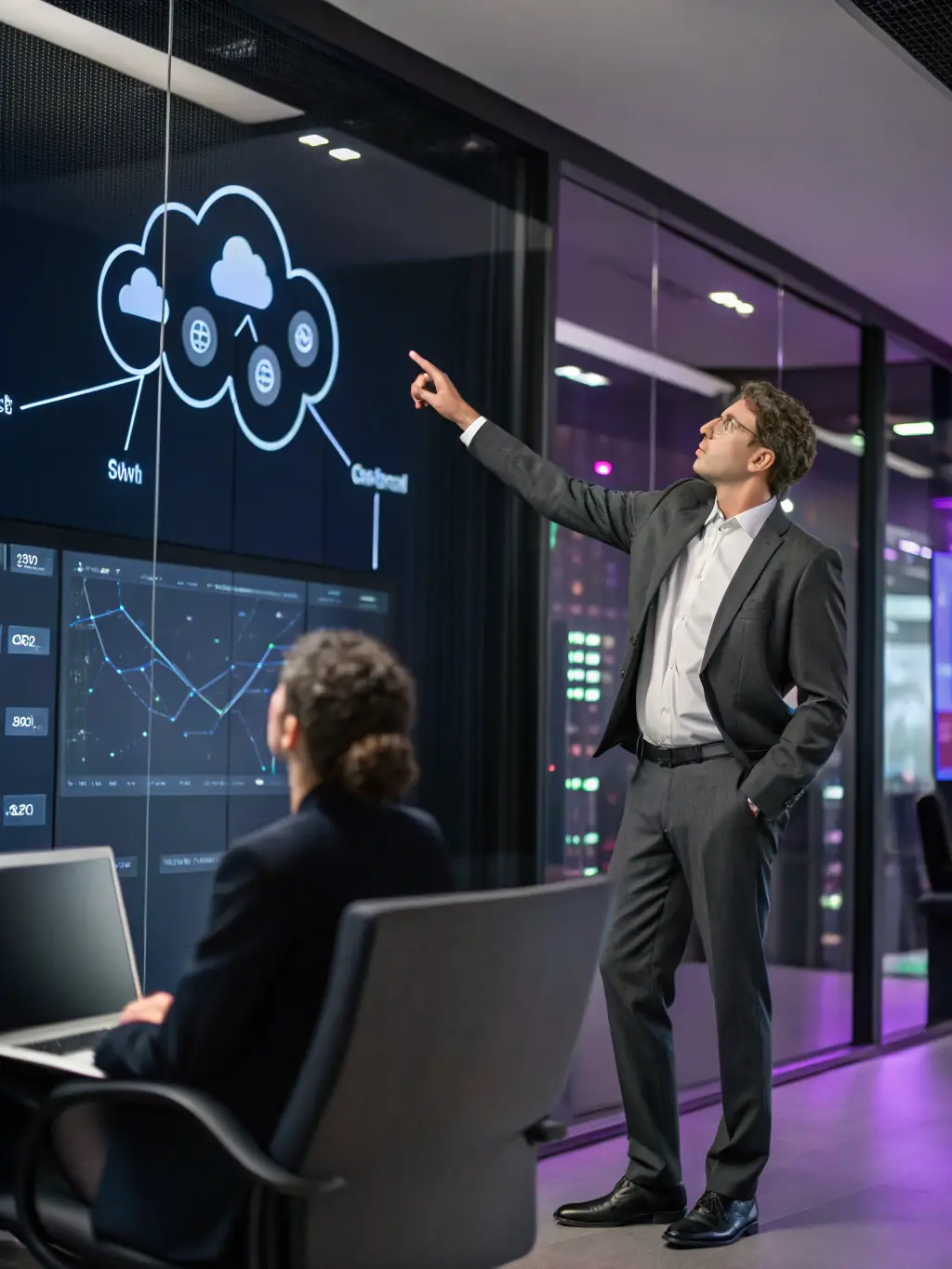 A Veriva consultant providing guidance on implementing security measures for cloud infrastructure, ensuring data protection and compliance in the cloud environment.