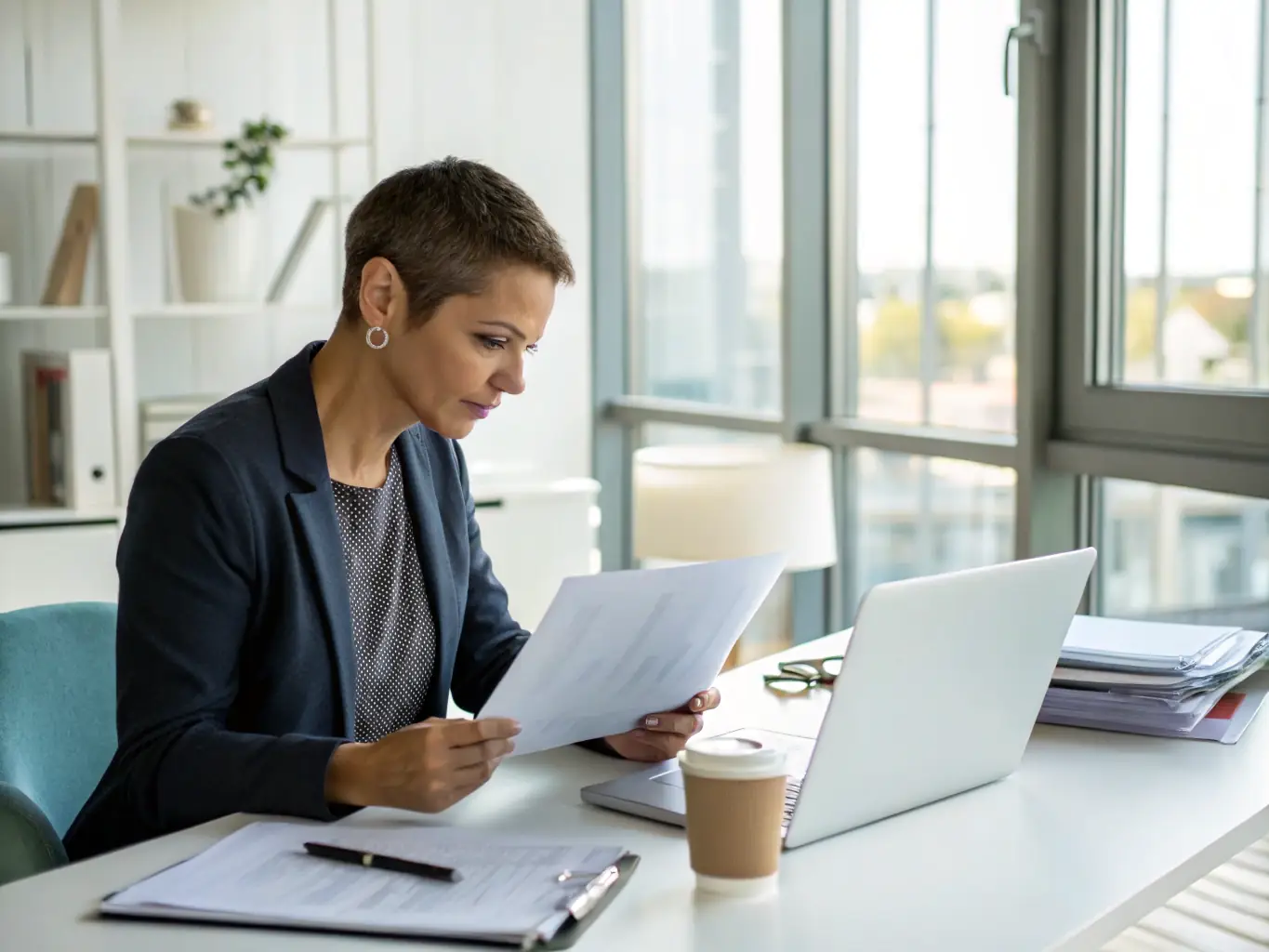 A compliance officer is reviewing GDPR documentation and policies, ensuring that the organization adheres to data protection regulations and best practices.